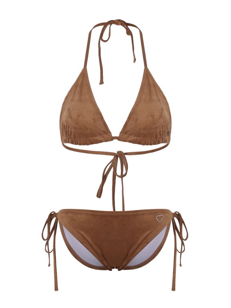 SUEDE BIKINI