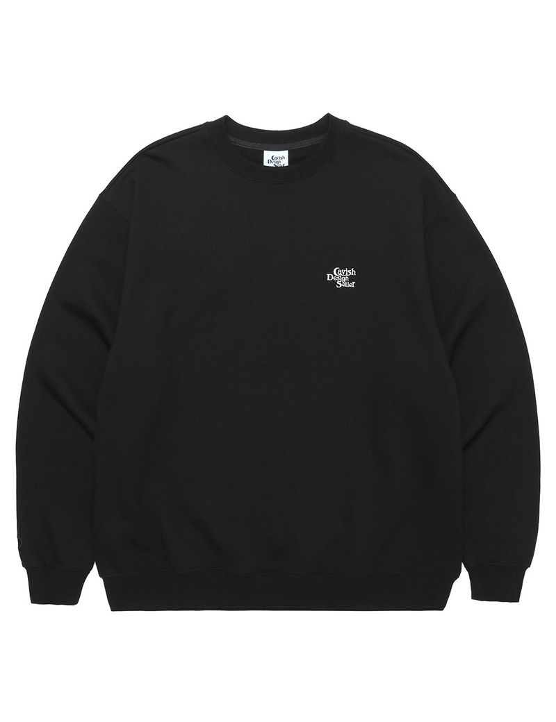 cavish（カビシ）の「SELLER LOGO EMB SWEATSHIRT BLACK(CV2CFUM460A)（Tops）」