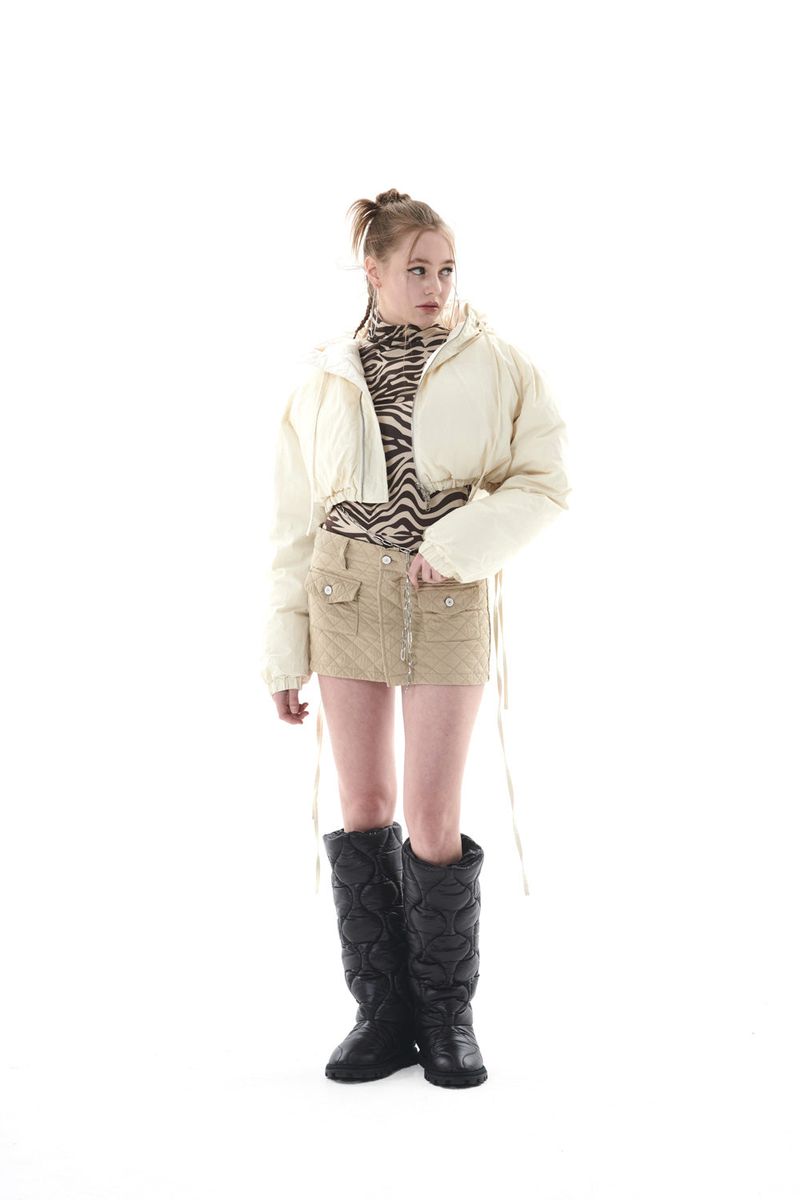 REVESIBLE CROPPED JUMPER