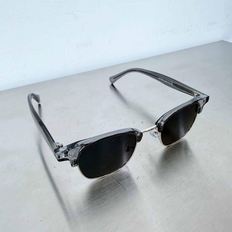 Smoke Grey Transparent Sunglasses