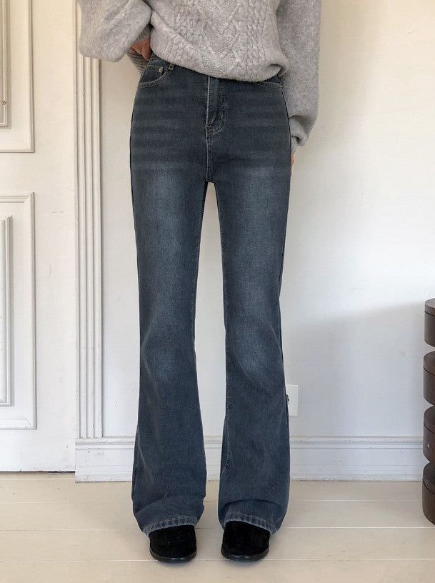 SHOPPERLAND（ショッパーランド）の「[S-2XL] Slim Warm Bootcut Denim Pants (6color / 3type)（Pants）」