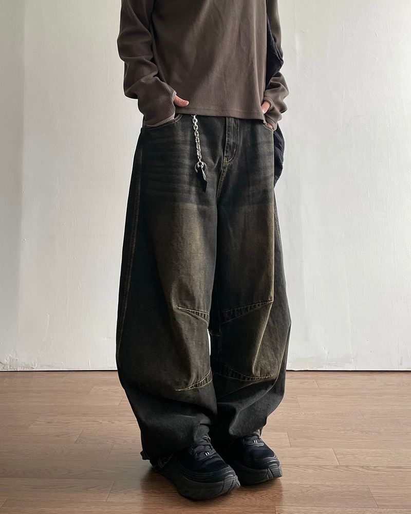 Mood Tinted Black Denim Pants