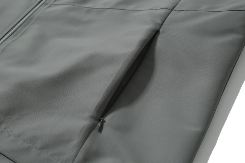 HOOD ZIP UP JACKET (grey)