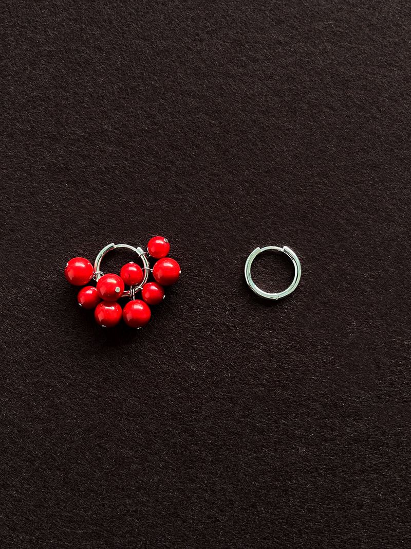 Random Bubble Earrings 3Color