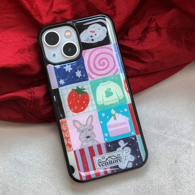 [MADE][Epoxy Bumper Case] Winter Mellow Patch Case (TYPE 1)