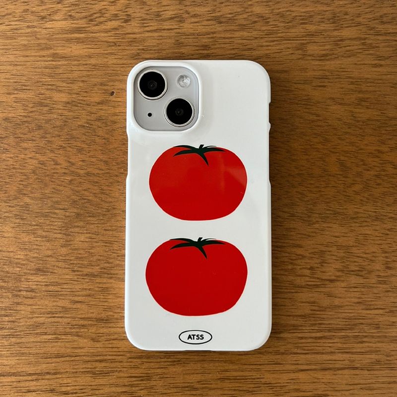 Tomato Glossy Hard Case