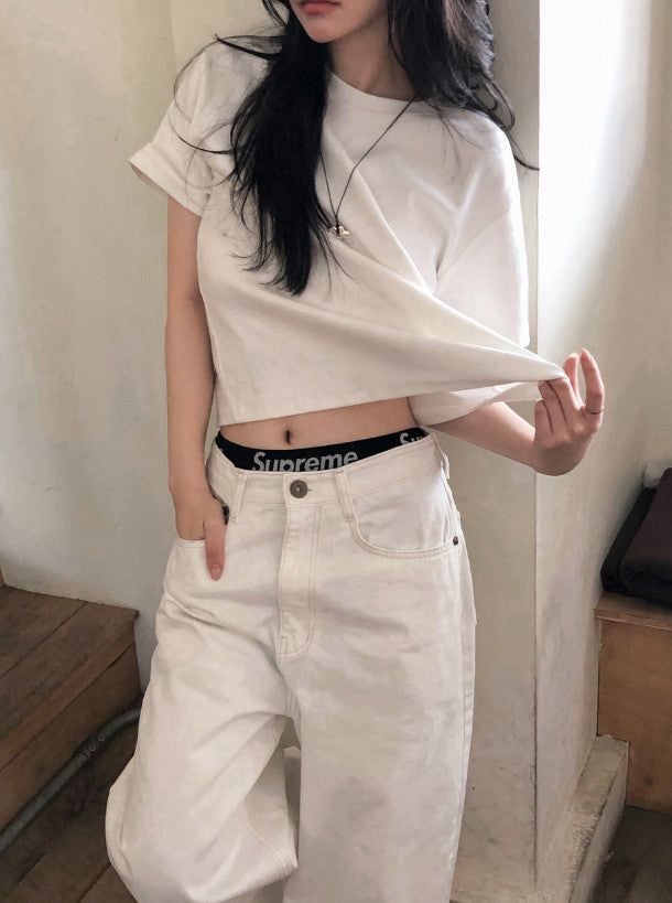 RV Basic Peach Warm Short Sleeve T-Shirt (5color)