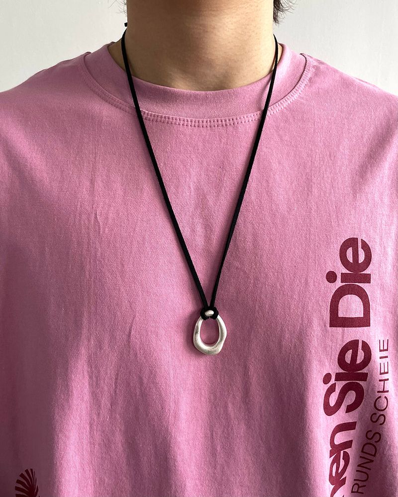 IDF（アイディーエフ）の「circular leather necklace（Accessories）」