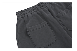 Pigment-Cut-Off-String-Wide-Pants - 6COLOR