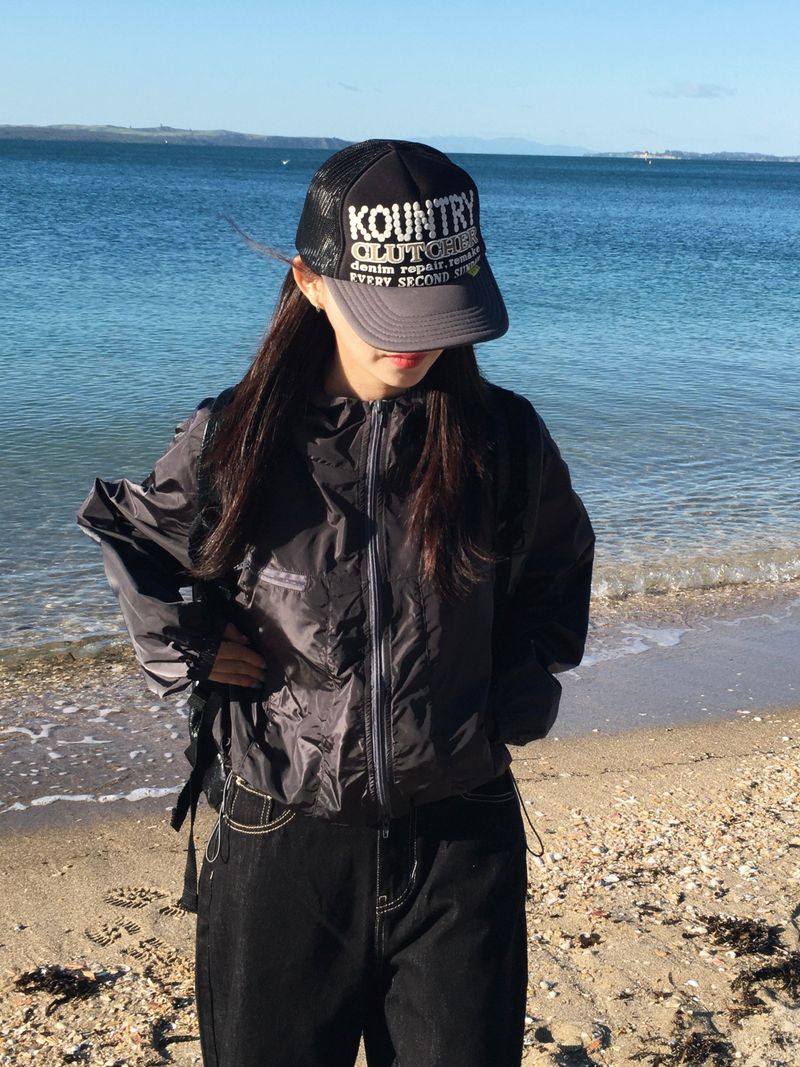 Birch Nylon Skin Zip-Up (3c)