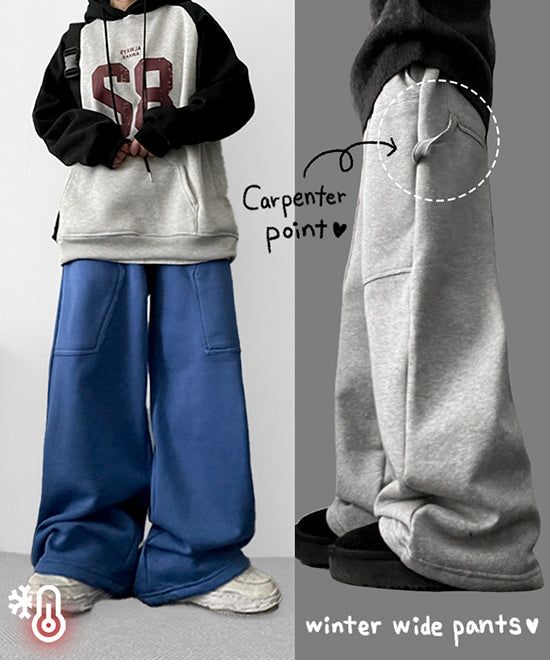 Letti Napping Stitch Carpenter Wide Pants