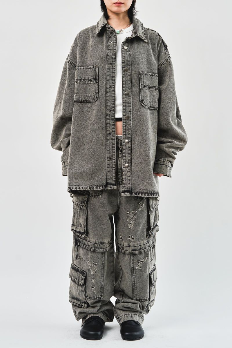 Sord Washed Denim Jacket (2color)