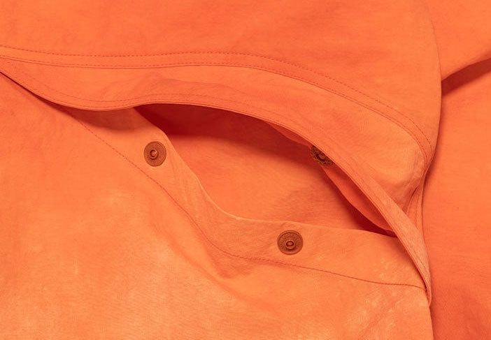 RECIPE WASHED HOODED JACKET【CHARCOAL】
