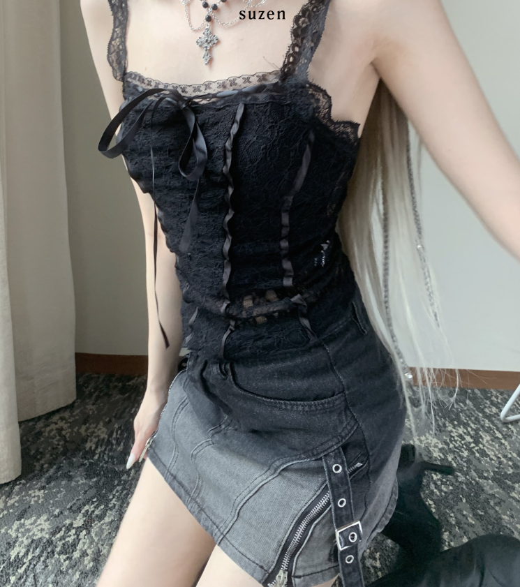Alcano Lace Top (black)