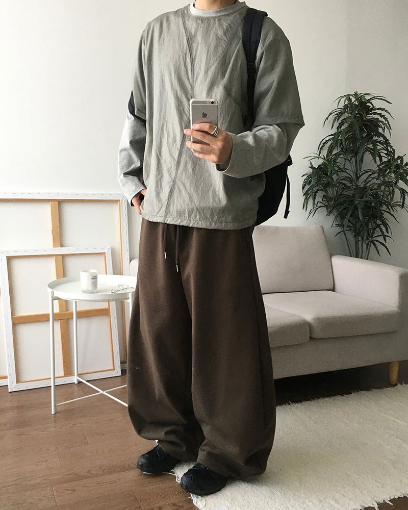 Tension Curved Sweatpants