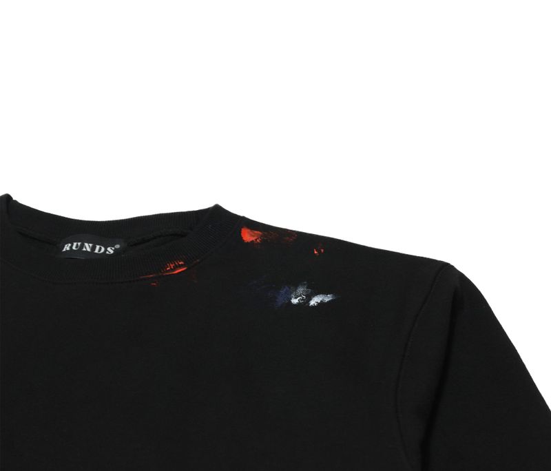 painting sweatshirt (black)