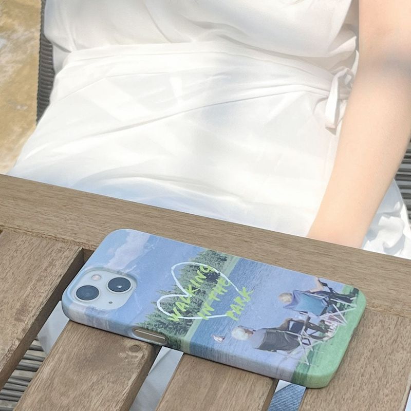 [MADE] a walk in the park iphone hard case 04