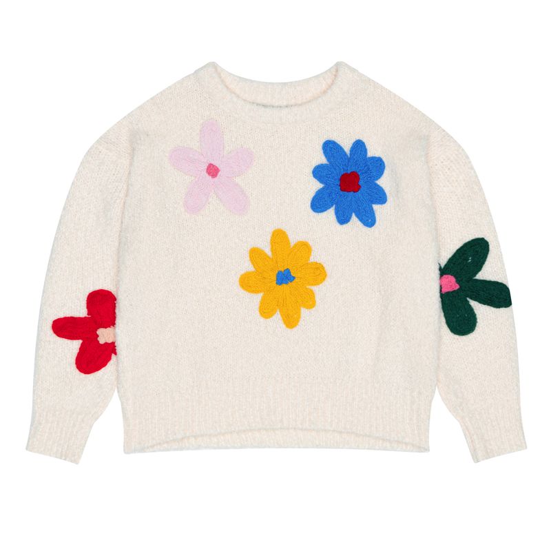 CREAM DAISY SWEATER code 101