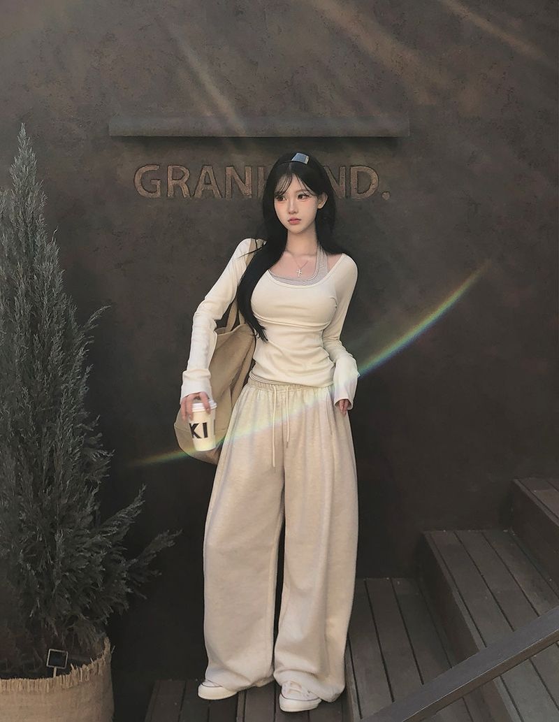 [Bellide made] BI, STRIPE HOLTER NECK CAMISOLE