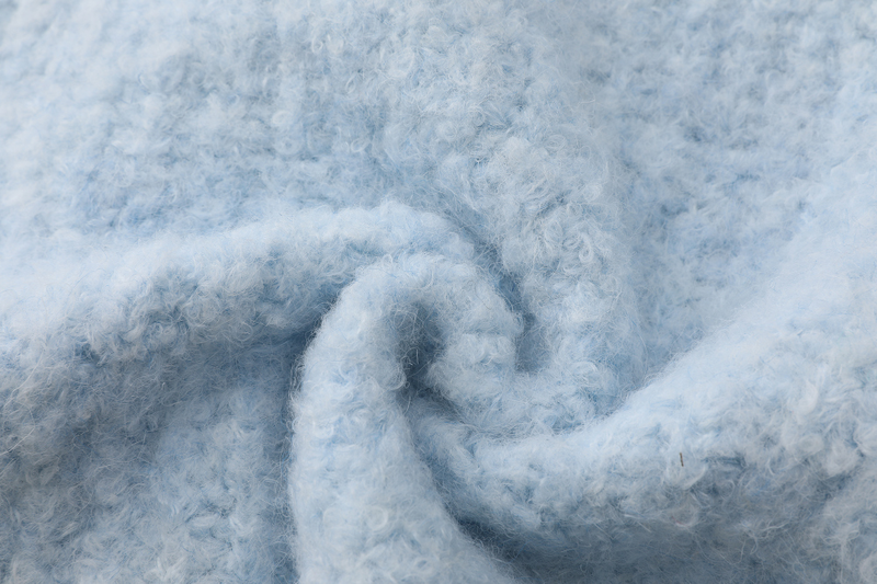 Sky Mood Collar Knit Cardigan
