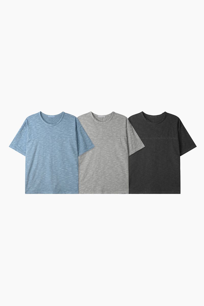 Pigment slub T-shirt