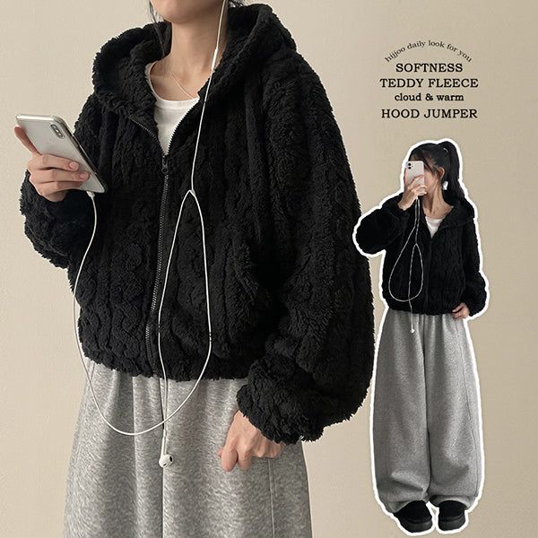 Mick twisted Bodle Fleece Hood Zip-Up
