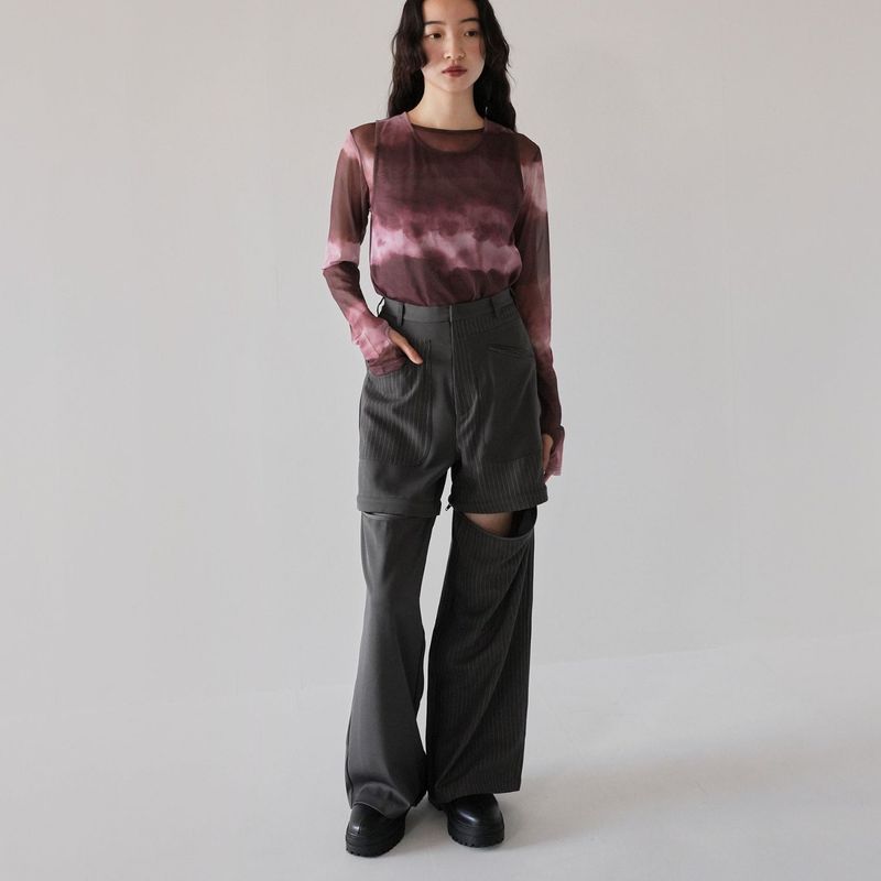 3way stripe pants