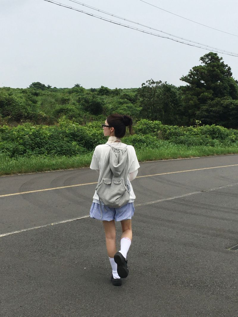 Star String Hood Backpack (2c)