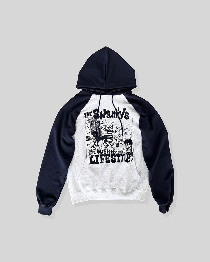 Swing Raglan Oversized Hoodie