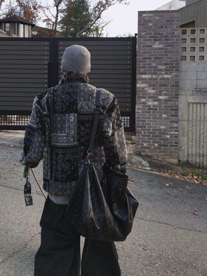 Quant Paisley Fleece Zip-Up Jacket 2C
