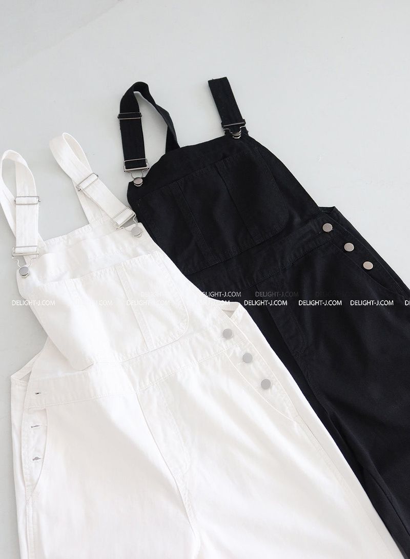 Basic cotton overalls overalls