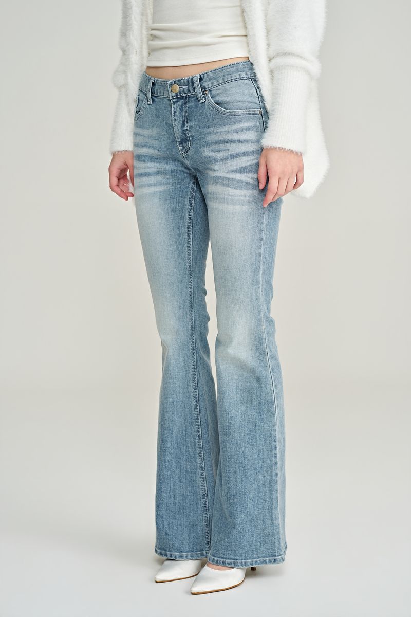 Stella bootcut jeans, Cloud Blue