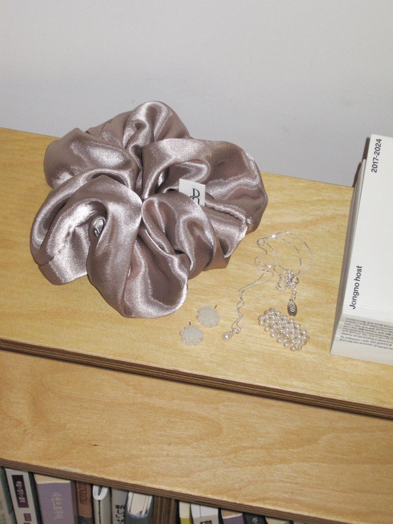 Our Scrunchie (Basic) - Big (8 color) (2 set)