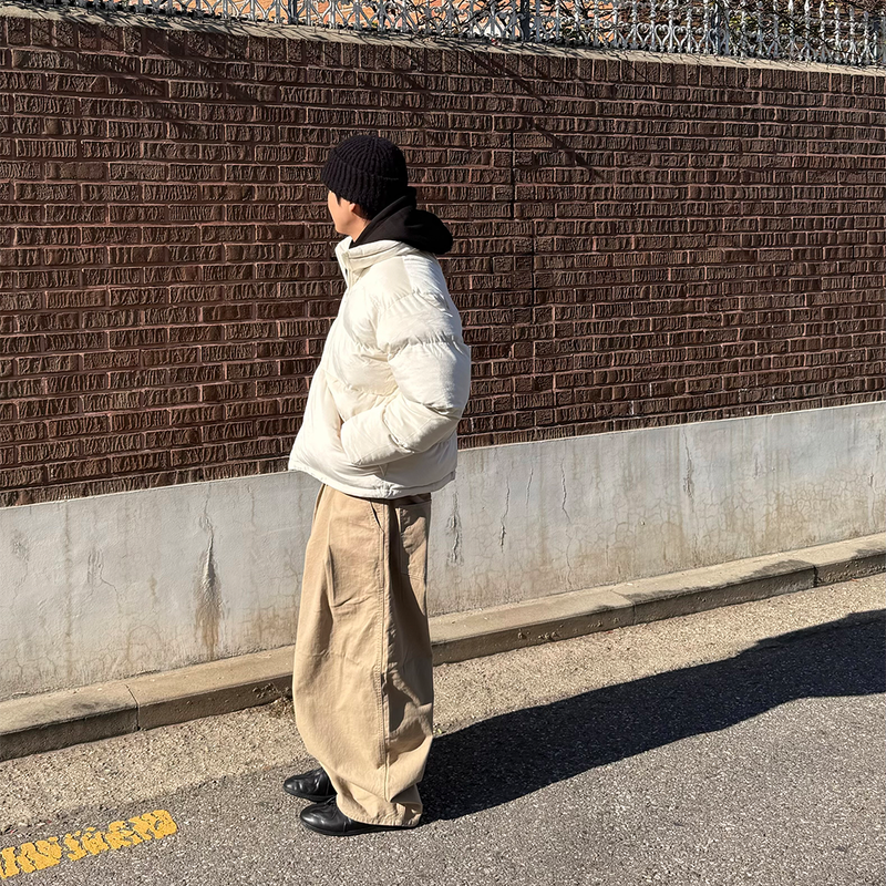 Soft-Warm Velvet Puffer Jacket