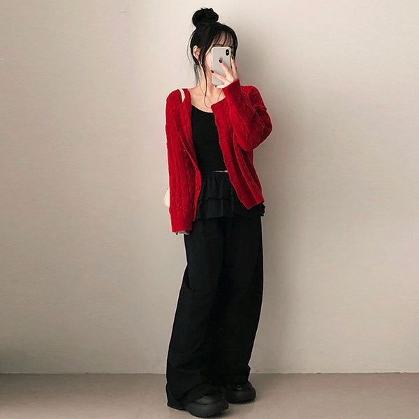 Nied Layered cancan skirt pants