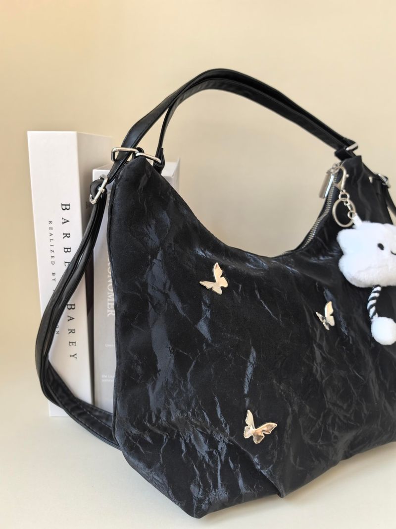 Cloud Doll Keyring Included Buttefly Plated Ribbon Balletcore bag