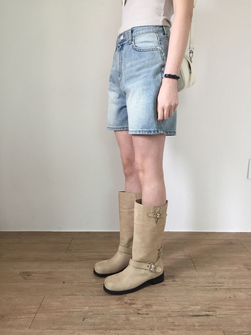 Gemma Denim Shorts (2color)
