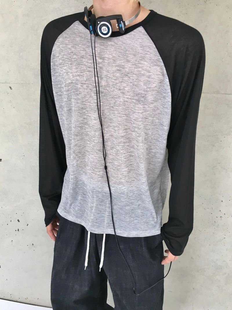 Hale Raglan Sheer Long Sleeve 3C