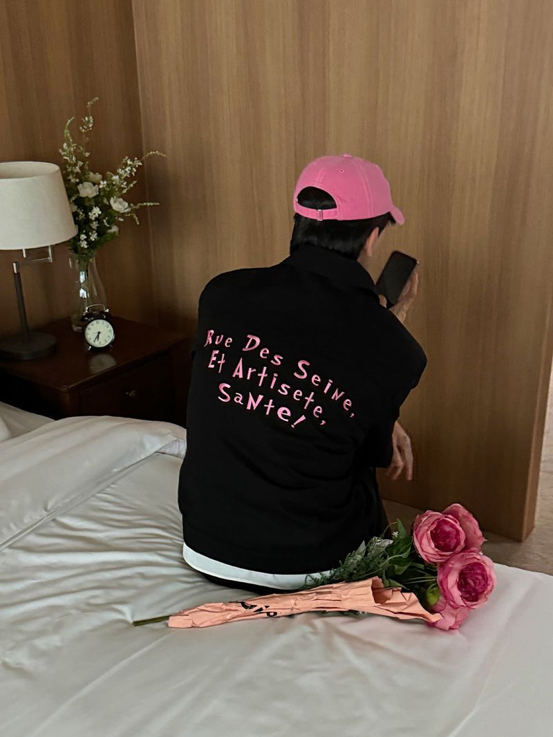 ASCLO Back Embroidery Truecker Jacket (2color)