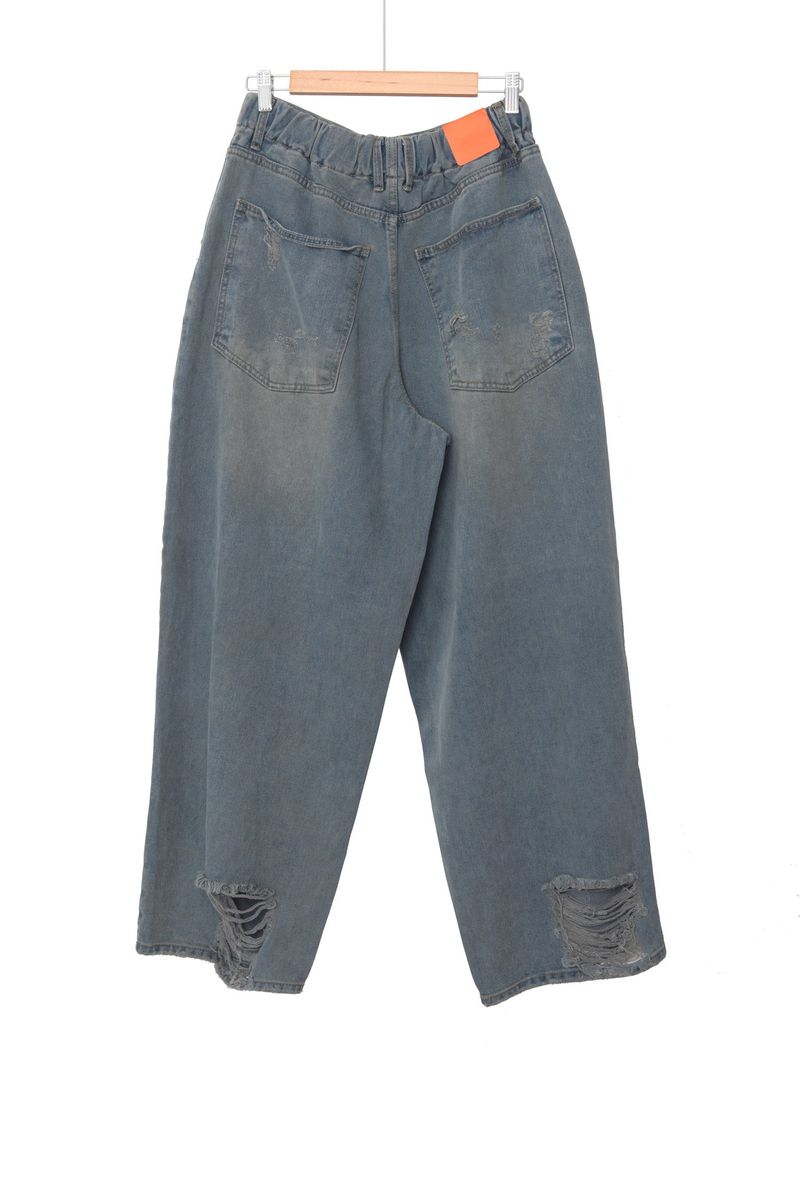 Dirty Vintage Balloon Denim Pants