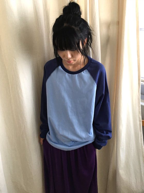 BAON（バオン）の「[unisex] クローブ オーバーフィット ラグラン ロングスリーブ Tシャツ（トップス）」