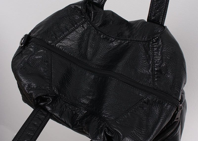 BLACK 2WAY SHOULDER BAG