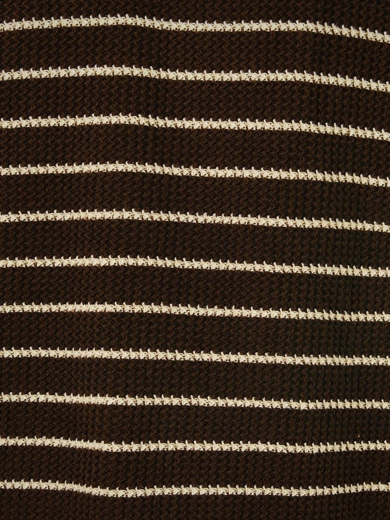 VL Stripe Collar Standard Knit