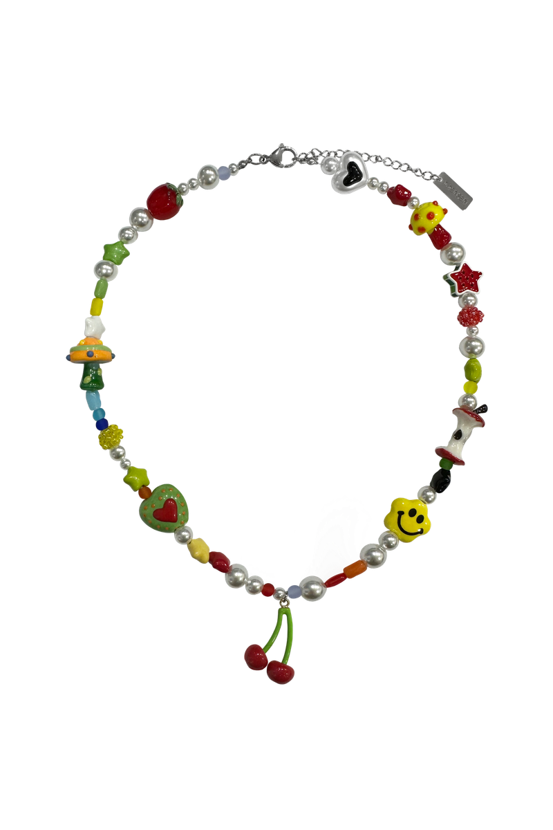 POP Cherry bingsu necklace