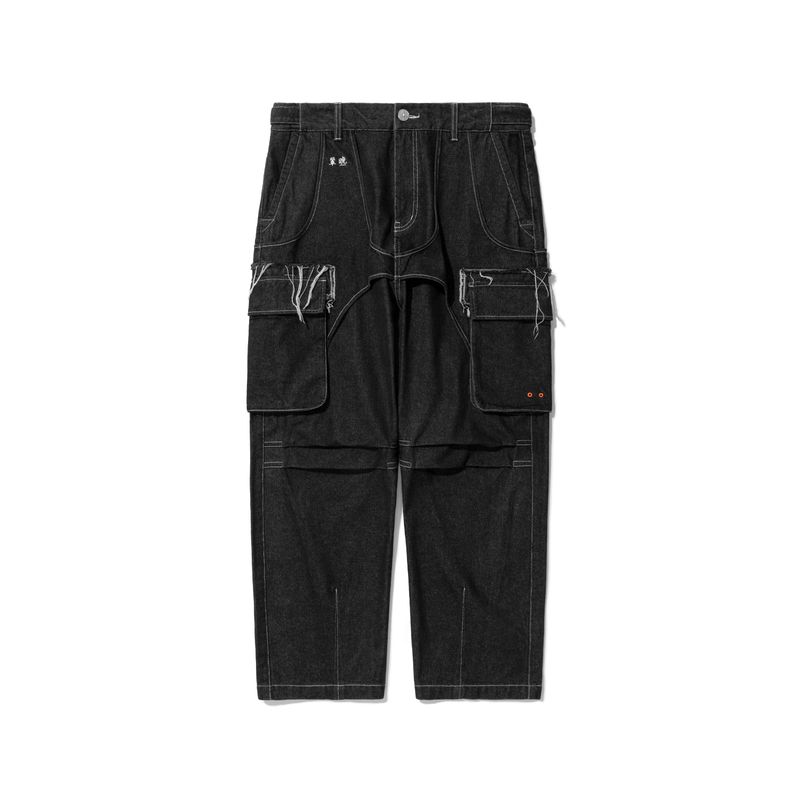 UNKNOWNDOMAIN（アンノーンドメイン）の「U.N EAST AND THE WEST P091 _ BLK（Pants）」