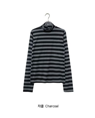Aneva Stripe Polar Long Sleeve Tee