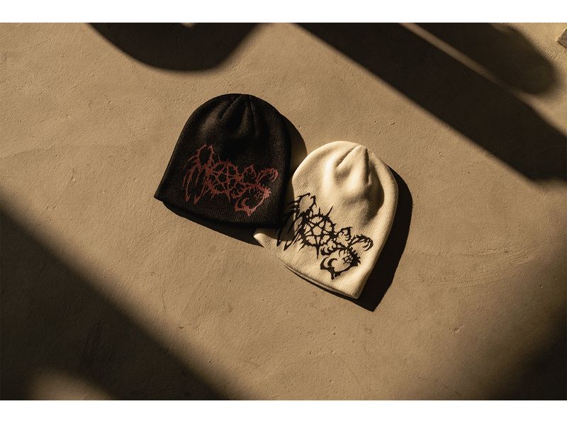 PENTAGRAM SHORT BEANIE MWHAC001-WT