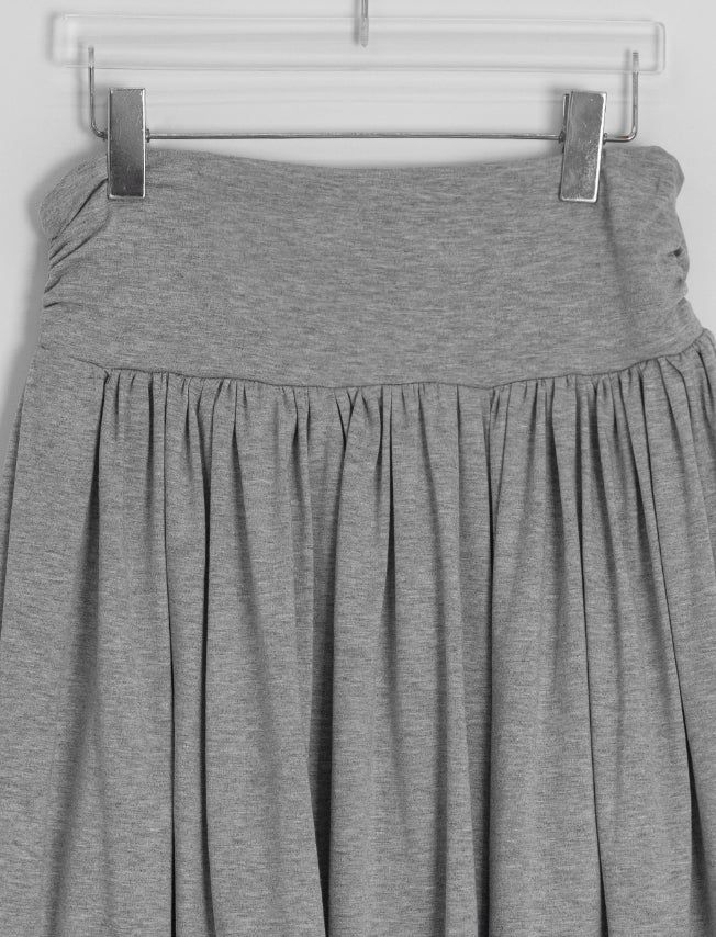 Basta Shirring Banding Long Skirt