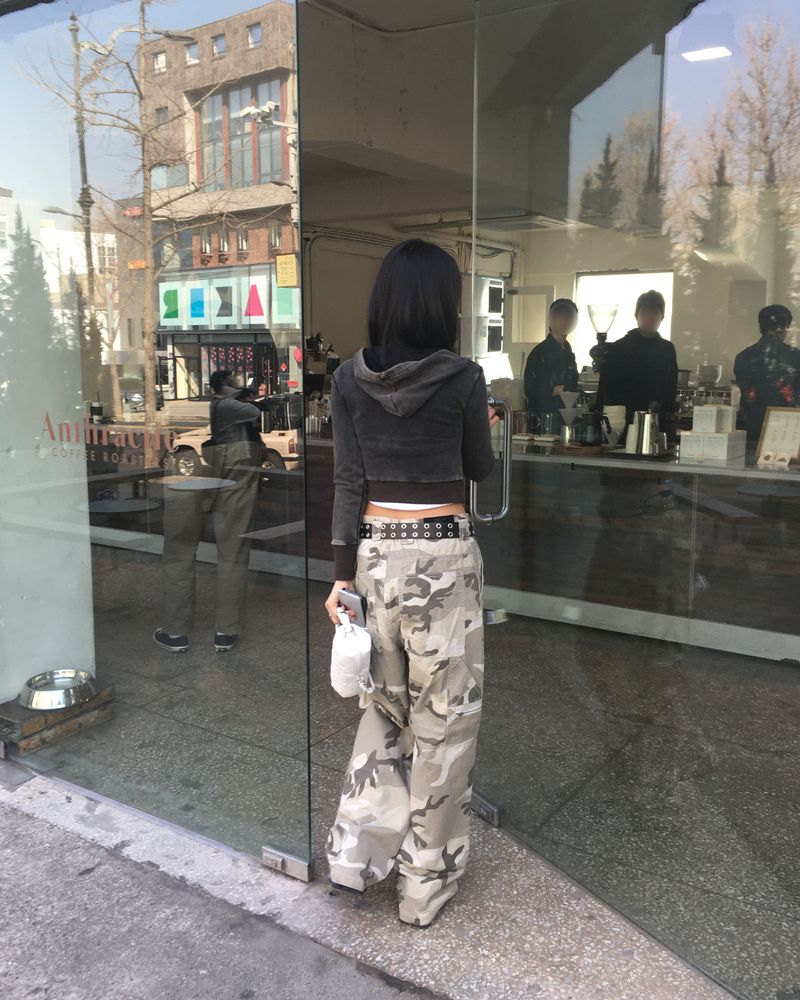 Camo carpenter pants