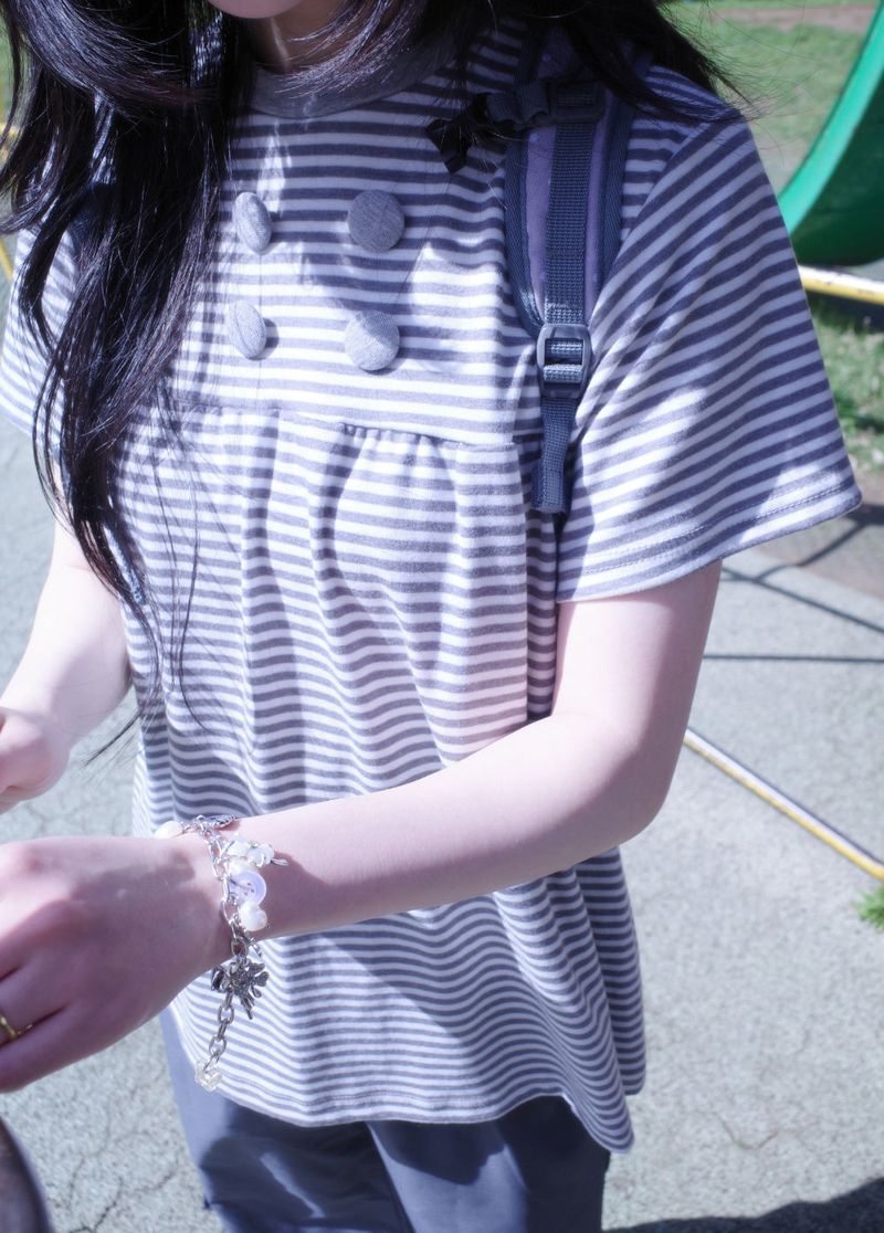[MD PICK] グリニー ダンガラスナップ tee (2color)